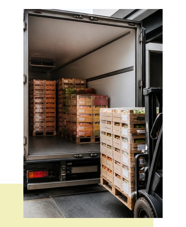Перевозка сельхозпродукции на паллетах с доставкой в Сорочинск